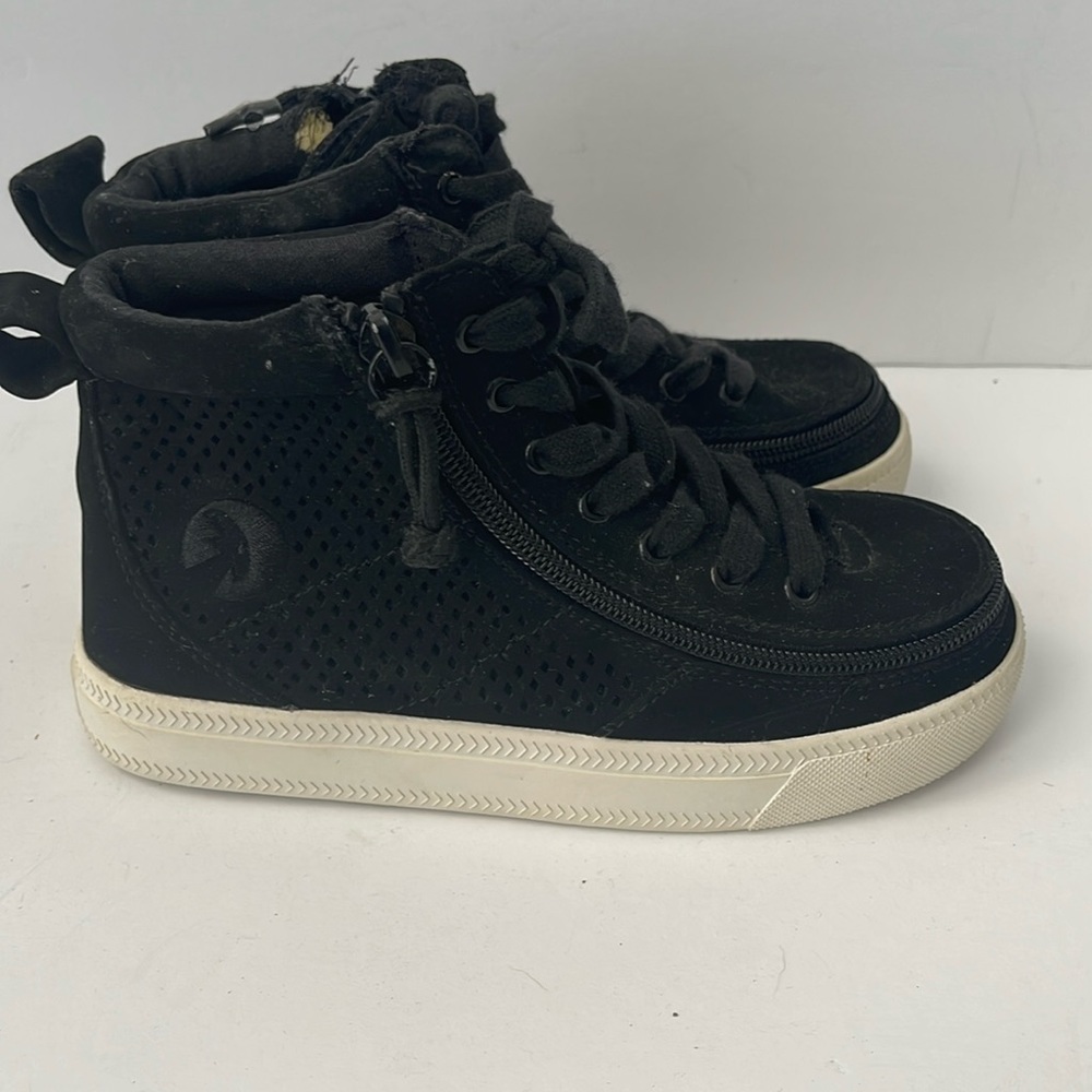 Billy Footwear Classic Lace High Zip Up Sneaker Kids Size 13